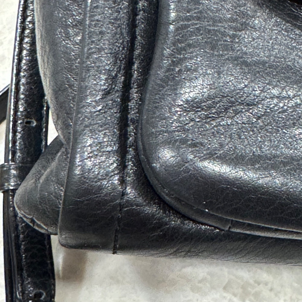Coach Madison Small Sadie Flap Satchel Black - Picture 3 of 16
